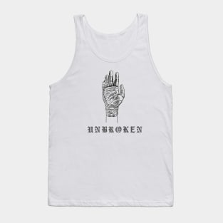 Karim Benzema Unbroken kickboxing  gym design Tank Top